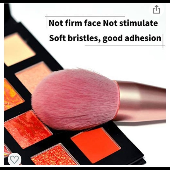 12 Pcs Makeup Brush Set With Storage Bag and Brush Cleaner NEW - Picture 7 of 8